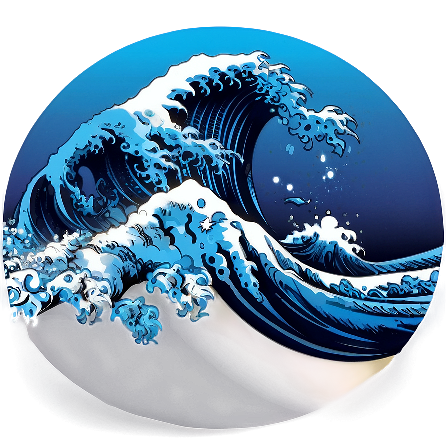 Blue Wave Icon Png 06262024 PNG Image