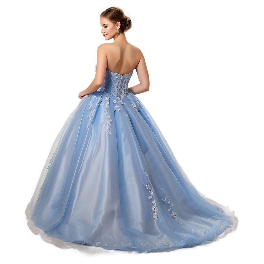 Blue Wedding Dresses Png Bea PNG Image