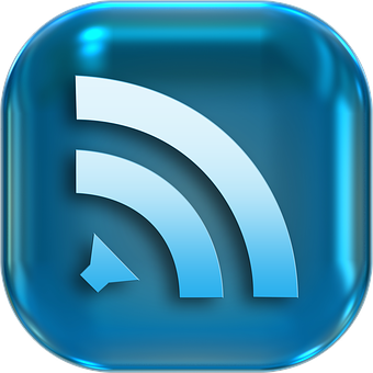 Blue Wi Fi Signal Icon PNG Image