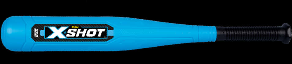 Blue X Shot Baseball Bat PNG Image