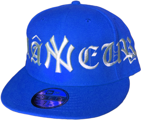 Blue Yankees Cap59 Fifty PNG Image