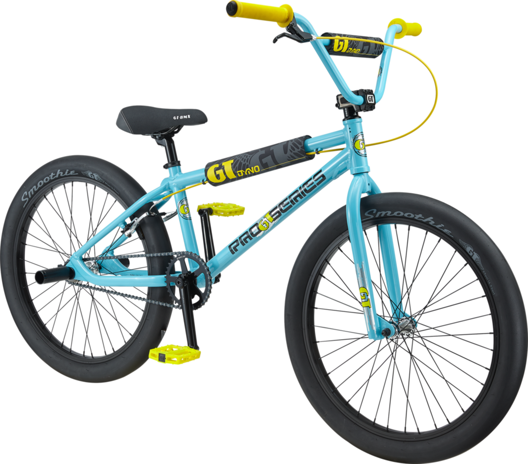 Blue Yellow B M X Bike PNG Image