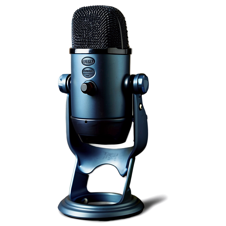 Blue Yeti Streaming Gear Mic Png 79 PNG Image