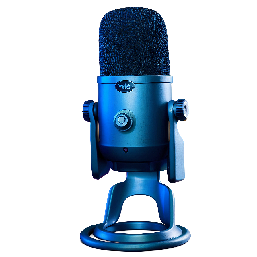 Blue Yeti Streaming Gear Mic Png Ene PNG Image