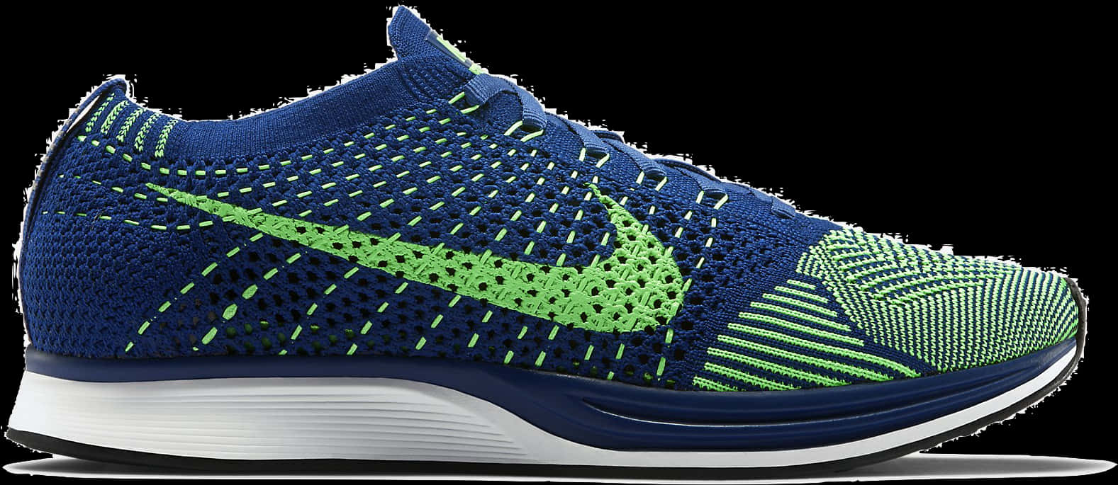 Blueand Green Athletic Sneaker PNG Image