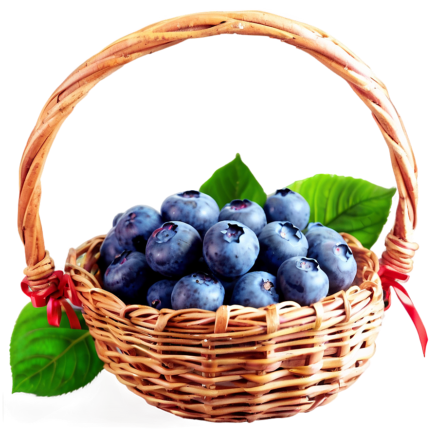 Blueberry Basket Gift Png 47 PNG Image