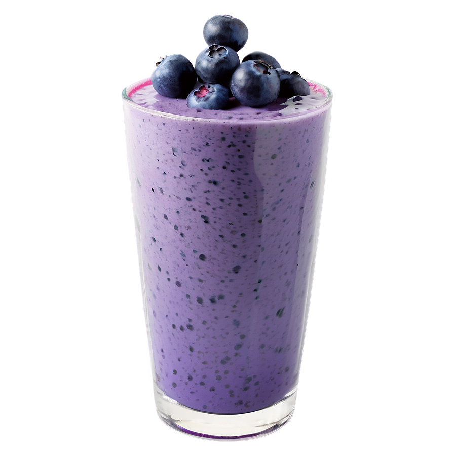 Blueberry Blast Smoothie Png Gep98 PNG Image