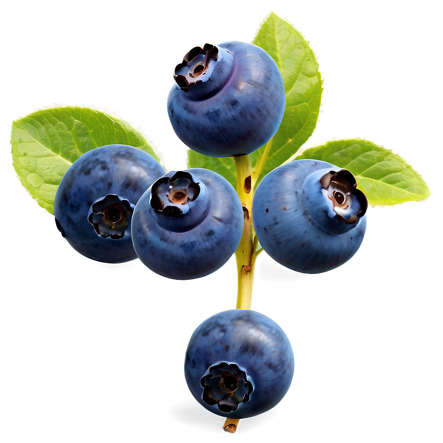 Blueberry Cluster Png Deg23 PNG Image