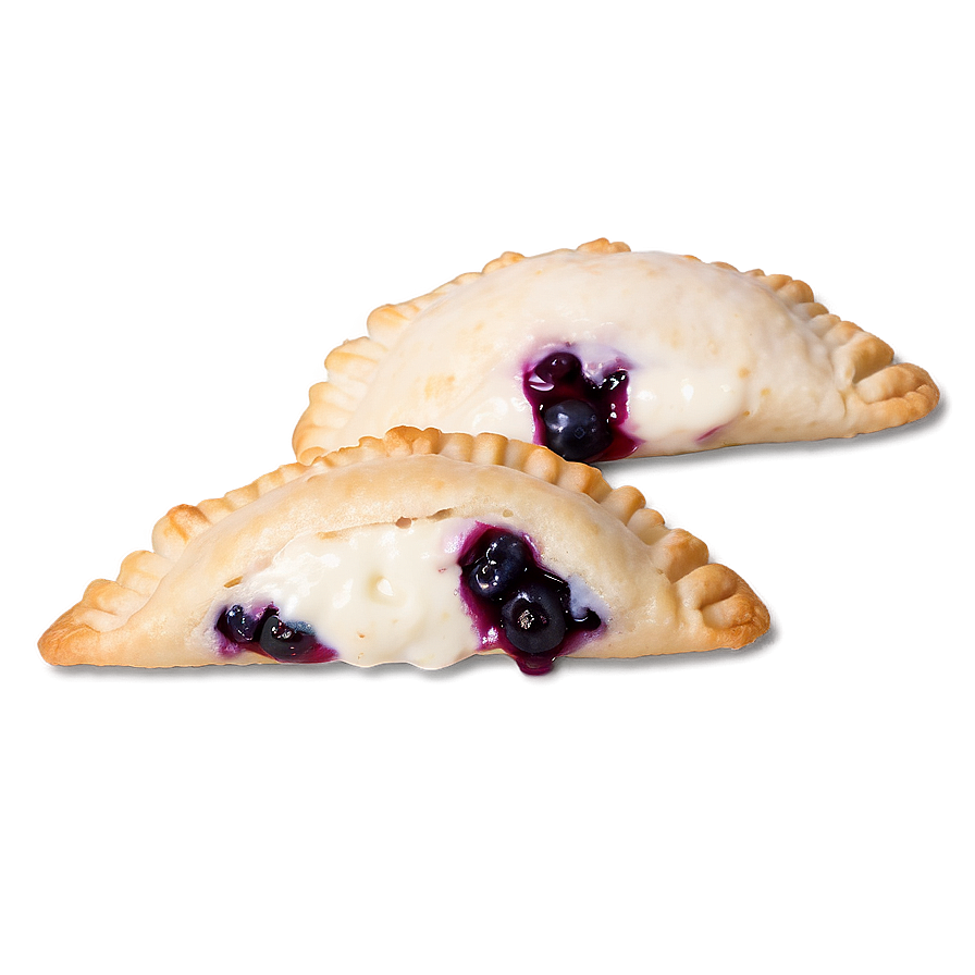 Blueberry Cream Cheese Empanadas Png 06122024 PNG Image