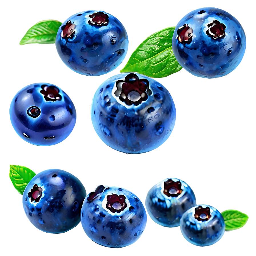 Blueberry Dessert Topping Png 34 PNG Image