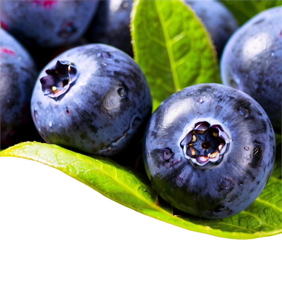 Blueberry Farm Fresh Png Emt54 PNG Image