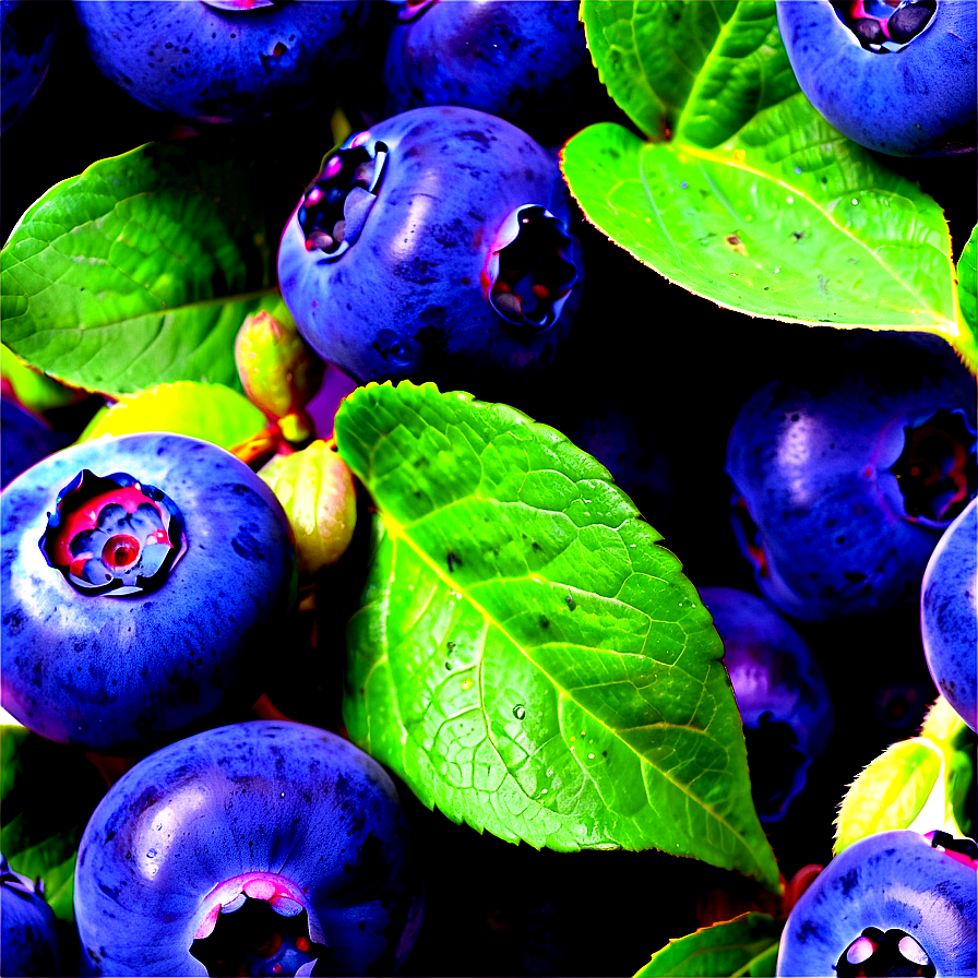 Blueberry Field Png Lli PNG Image