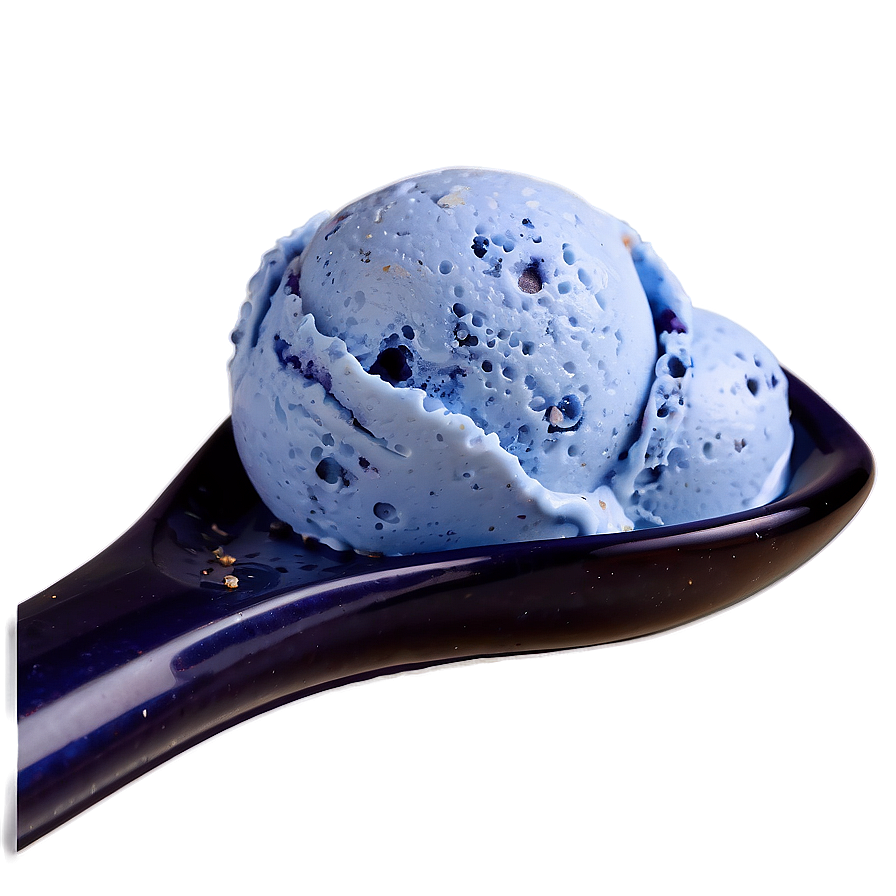 Blueberry Ice Cream Scoop Png 87 PNG Image