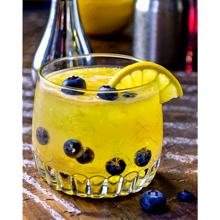 Blueberry Lemonade Mimosa Png Wee37 PNG Image