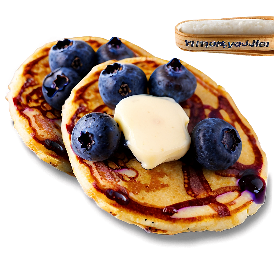 Blueberry Pancakes Png Bqv60 PNG Image