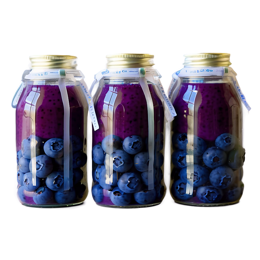 Blueberry Smoothie Garnish Png 05212024 PNG Image