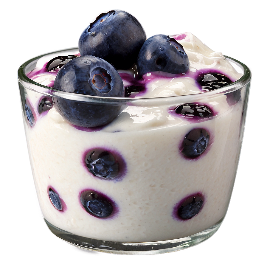 Blueberry Yogurt Png 05242024 PNG Image