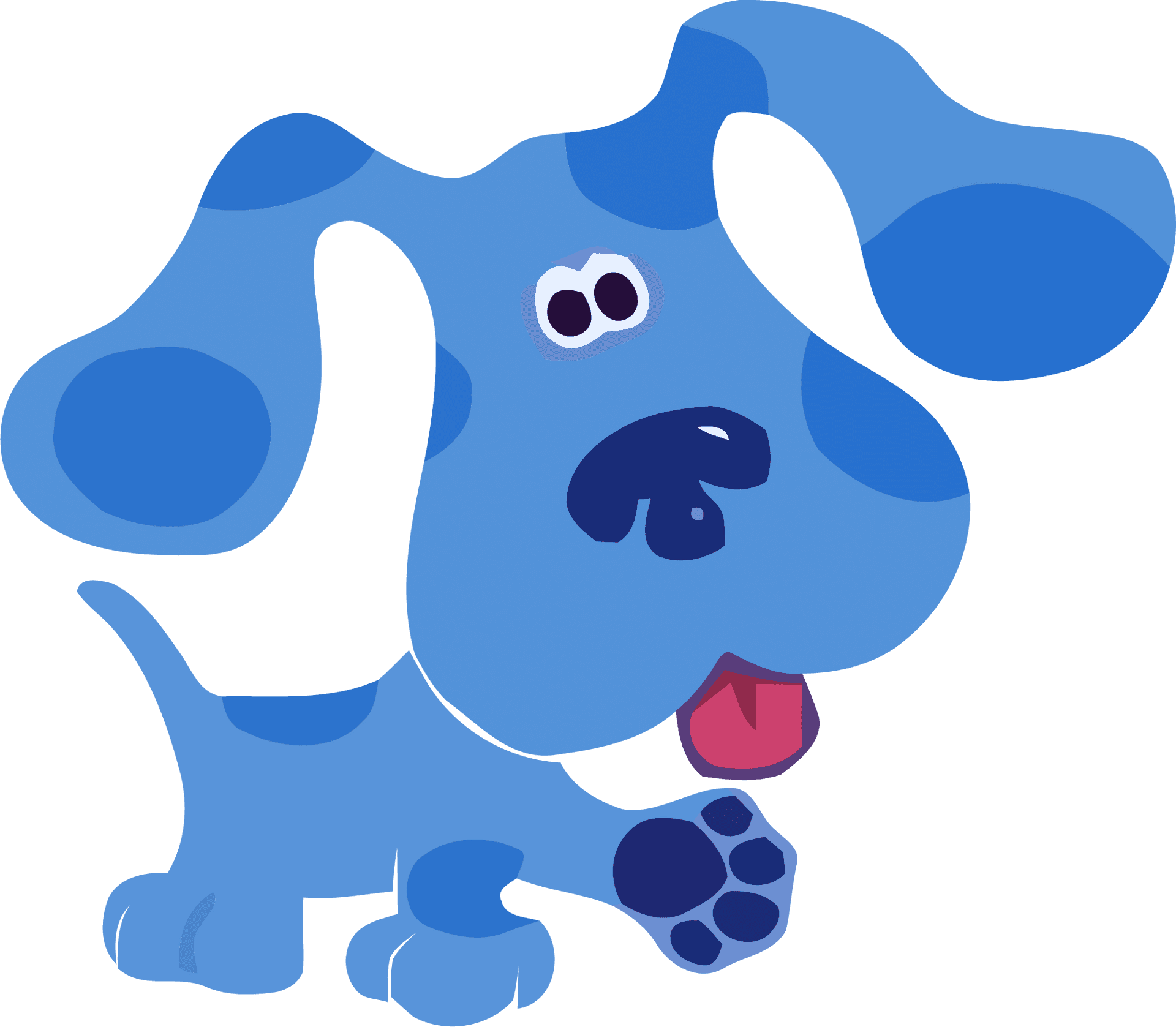 Bluethe Dog Blues Clues PNG Image