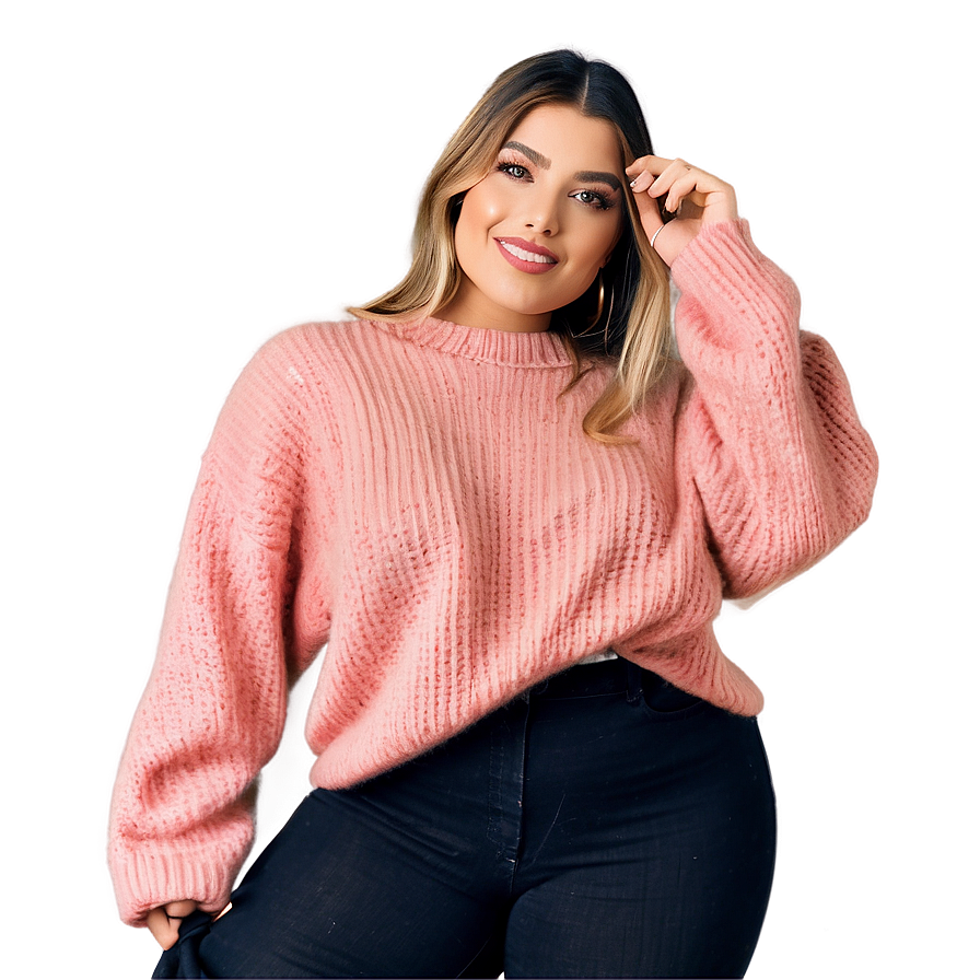 Blush Pink Sweater Png Ecy PNG Image