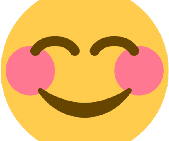 Blushing Smiley Emoji.png PNG Image