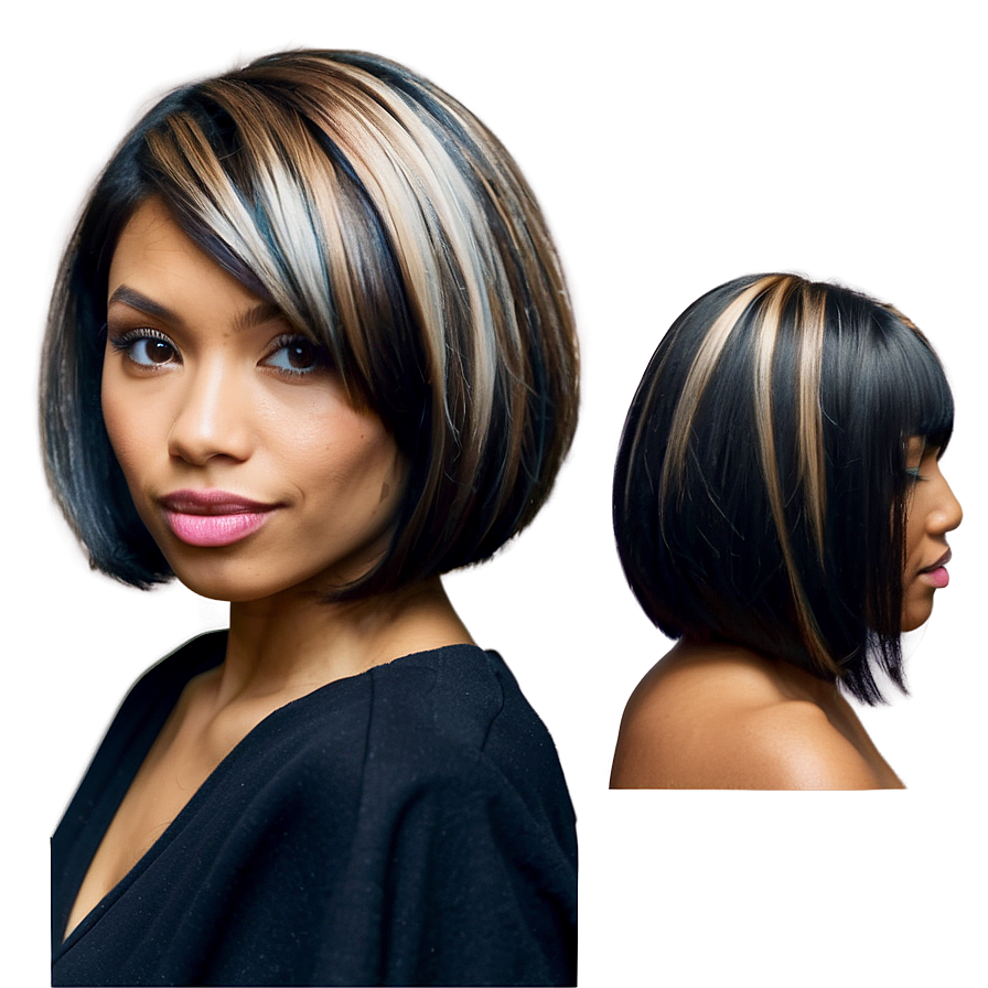 Bob Cut Hair Texture Png Fef33 PNG Image