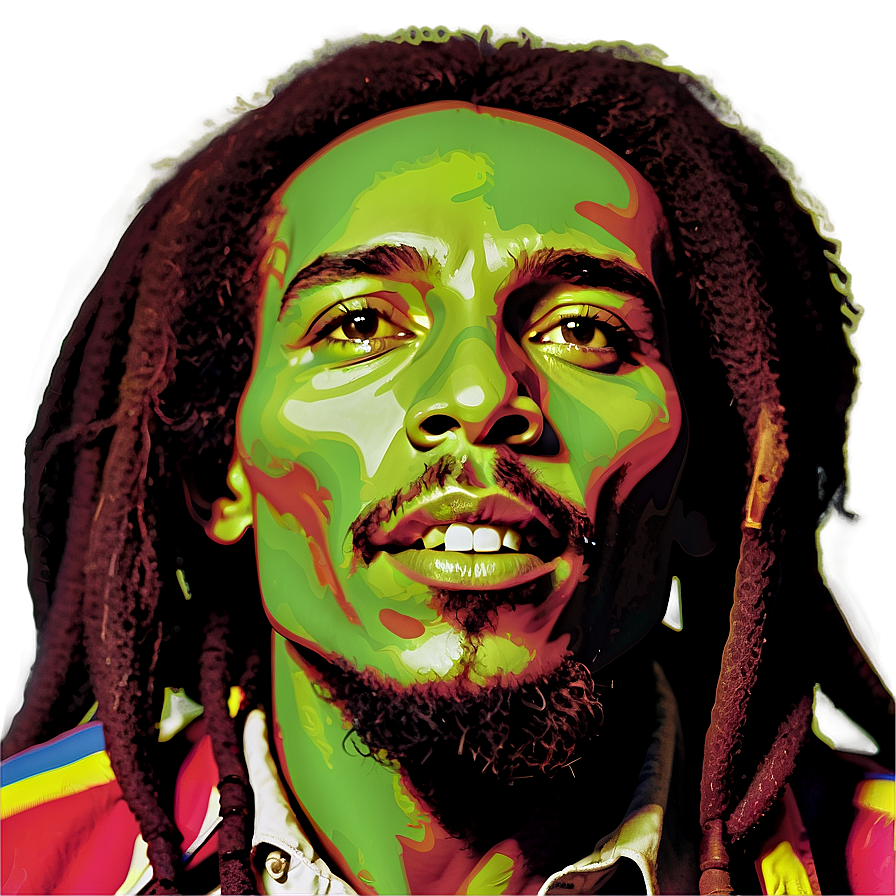 Bob Marley In Concert Png Ahx PNG Image