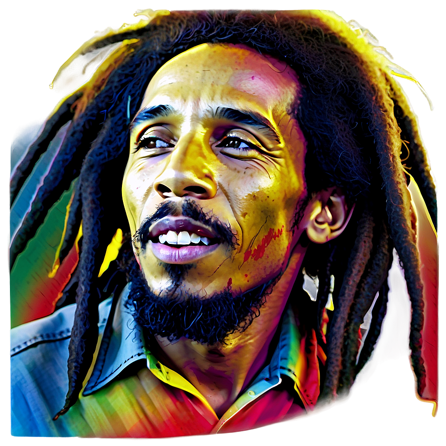 Bob Marley In Concert Png Pum96 PNG Image