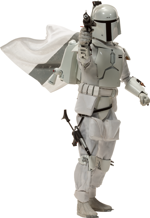 Boba Fett Action Pose PNG Image