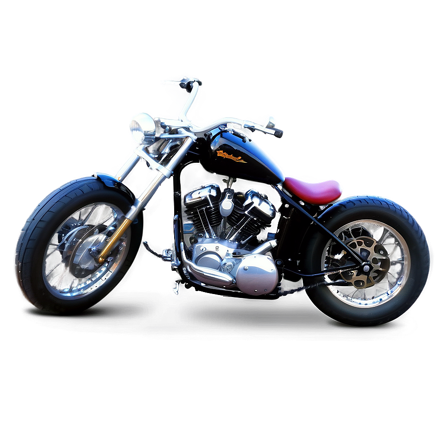 Bobber Motorcycle Show Png 06252024 PNG Image