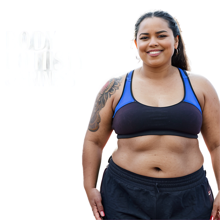 Body Positivity Fitness Png 06112024 PNG Image