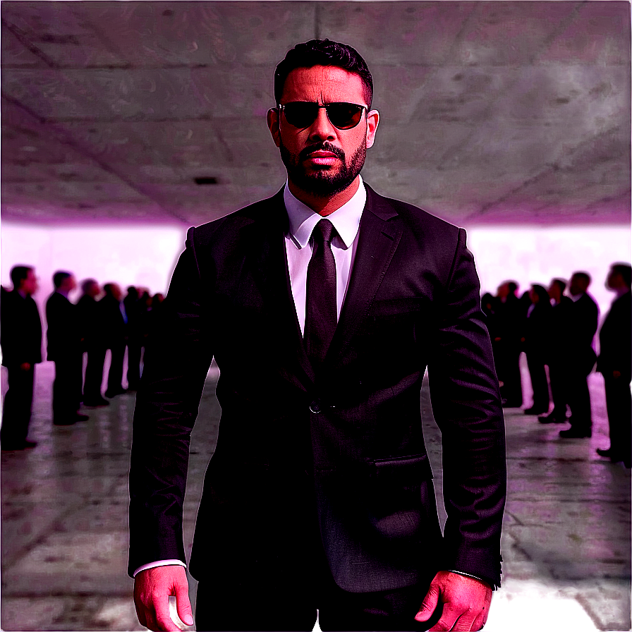 Bodyguard In Crowded Place Png Uby94 PNG Image