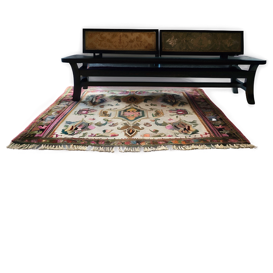 Bohemian Chic Carpet Png Sem4 PNG Image