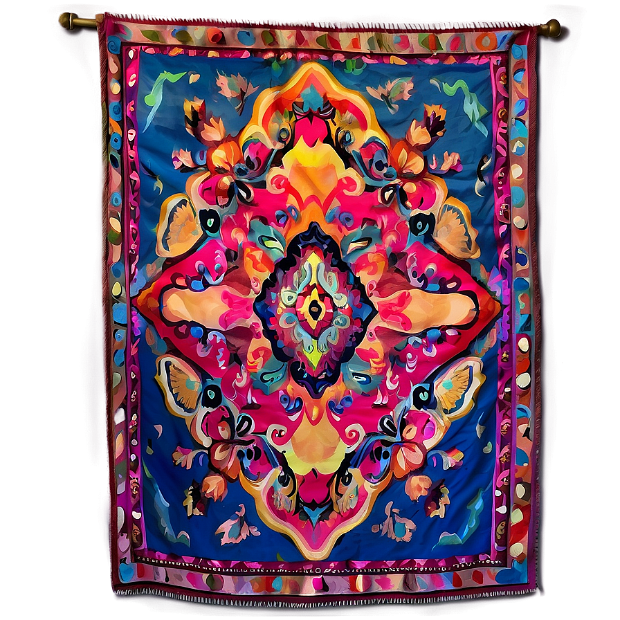 Bohemian Tapestry Png 06252024 PNG Image