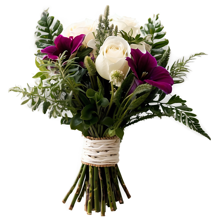 Bohemian Wedding Bouquet Styles Png 06292024 PNG Image