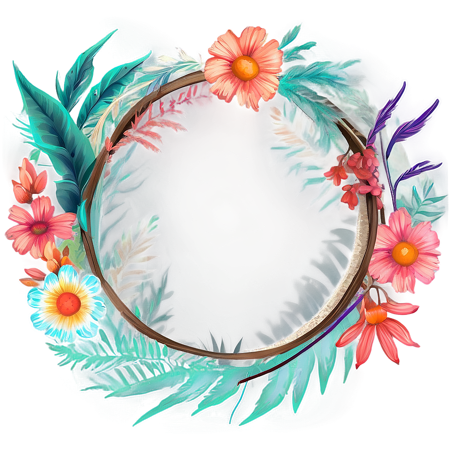 Boho Summer Vibes Png 06252024 PNG Image