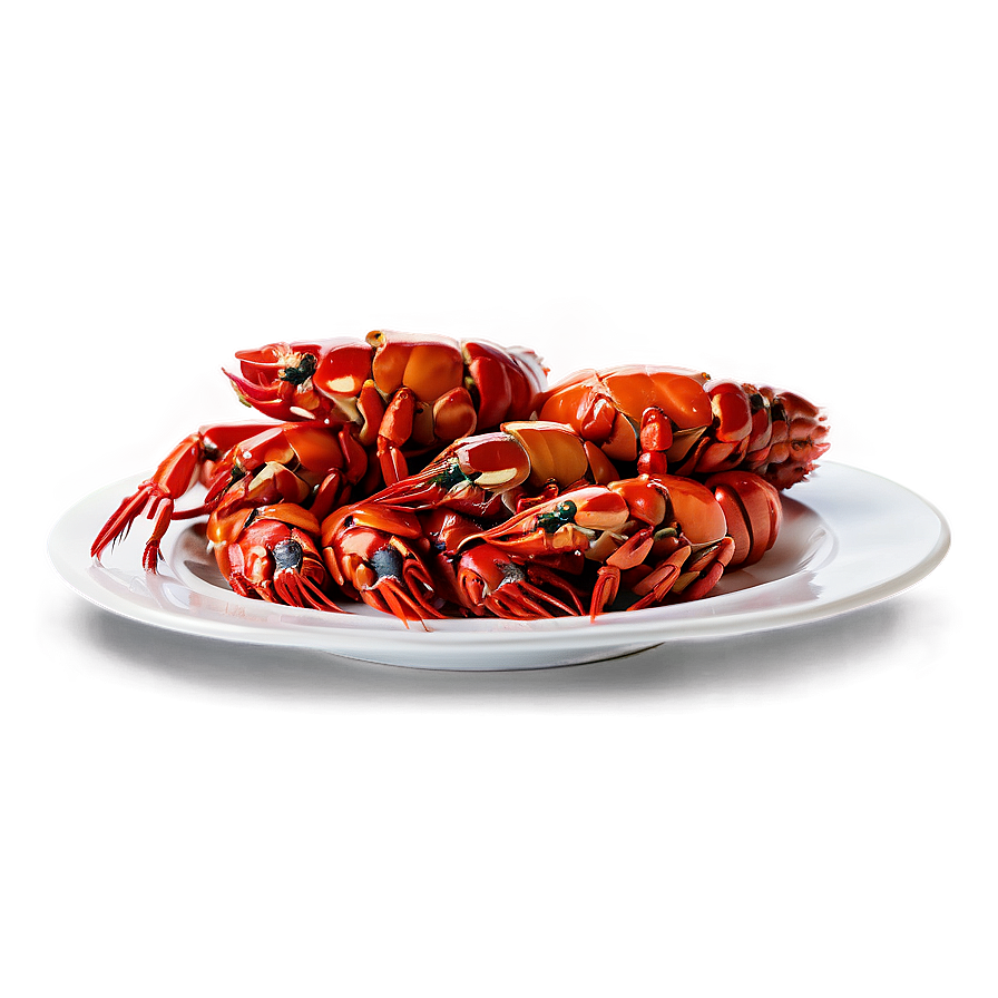 Boiled Crawfish Platter Png 06122024 PNG Image