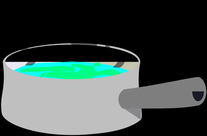 Boiling Pot Without Steam PNG Image