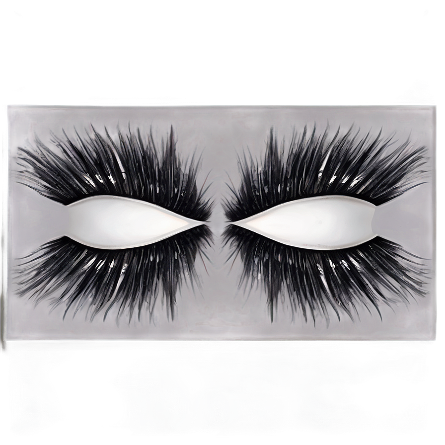 Bold Black Lashes Png Kmb12 PNG Image