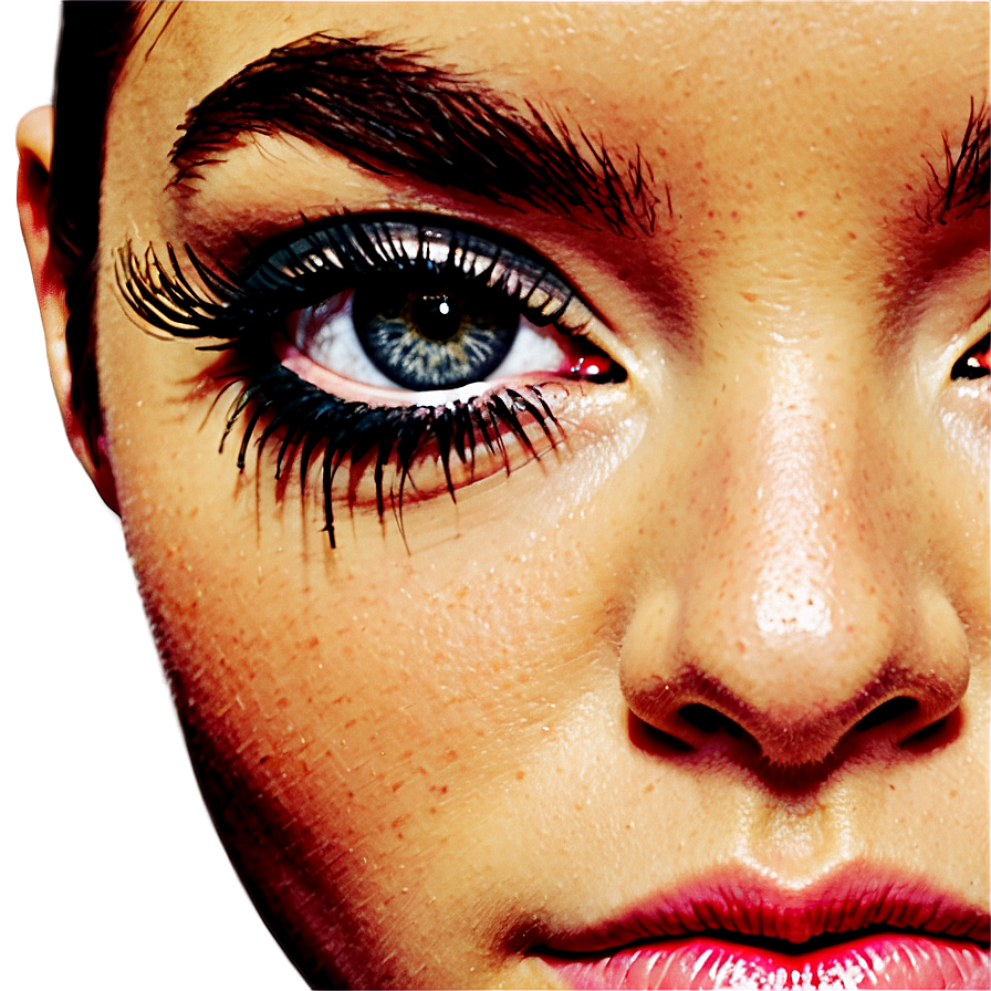 Bold Black Lashes Png Shj34 PNG Image