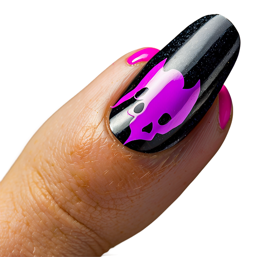 Bold Halloween Nail Designs Png 37 PNG Image