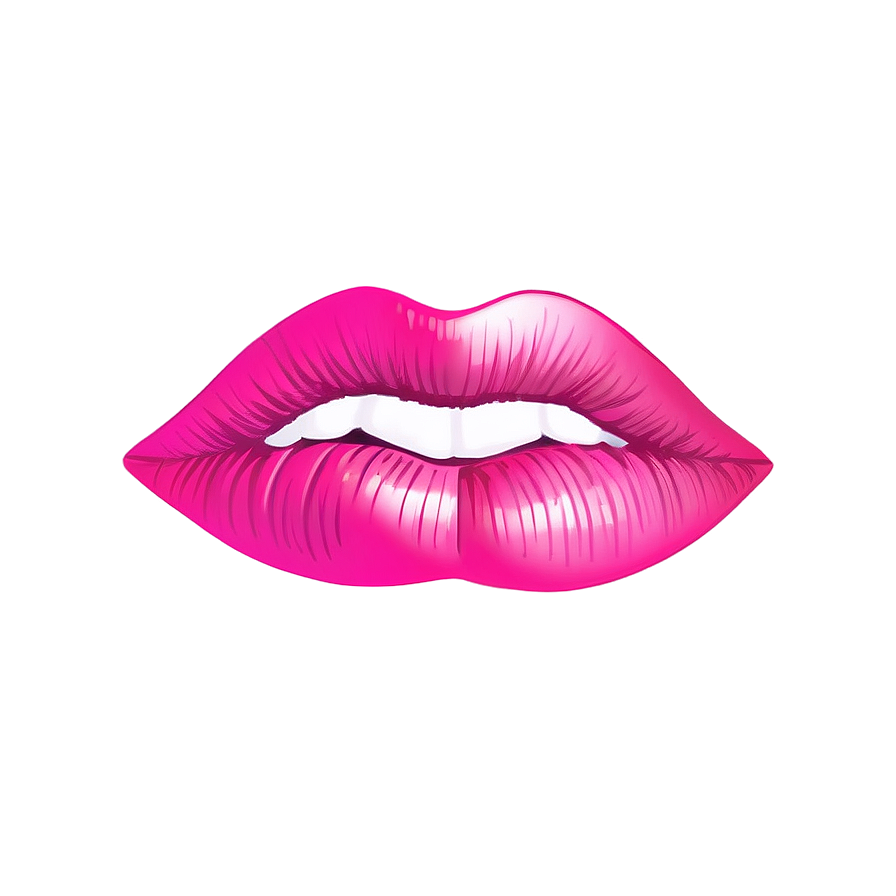 Bold Pink Lips Png Ers52 PNG Image