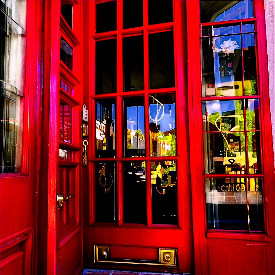 Bold Red Front Door Png Gcd PNG Image