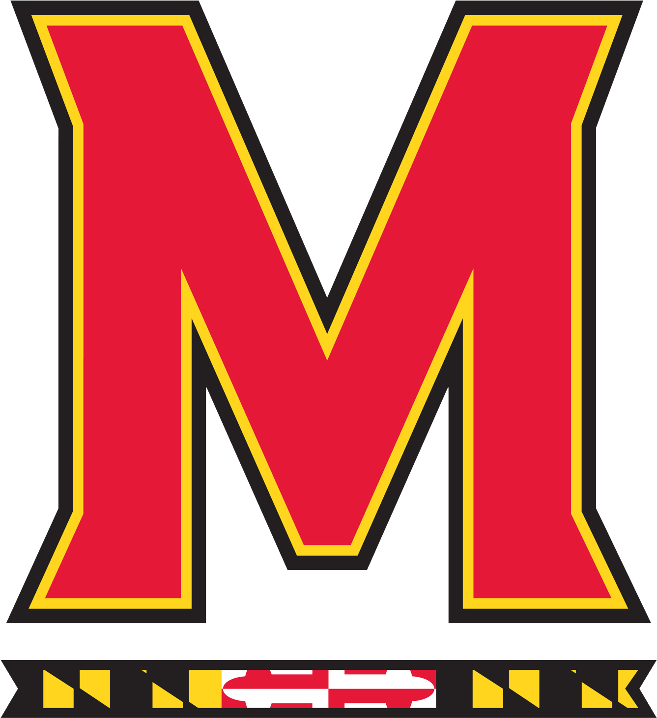 Bold Red Letter M Logo PNG Image