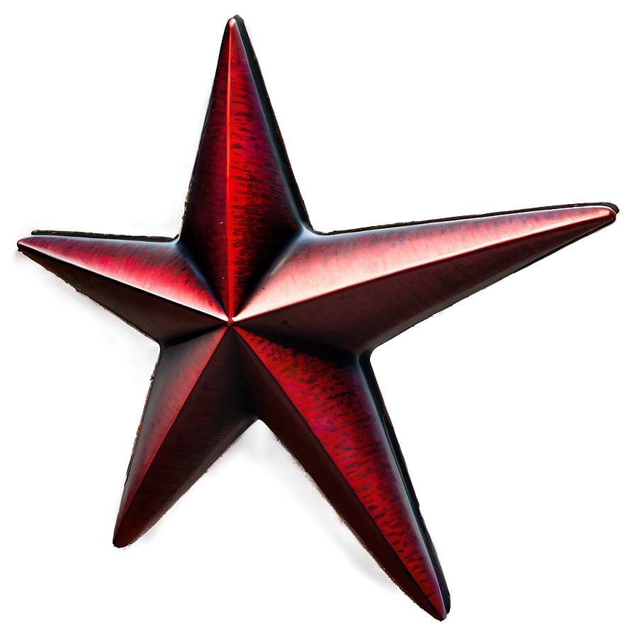 Bold Red Star Png Ruj50 PNG Image