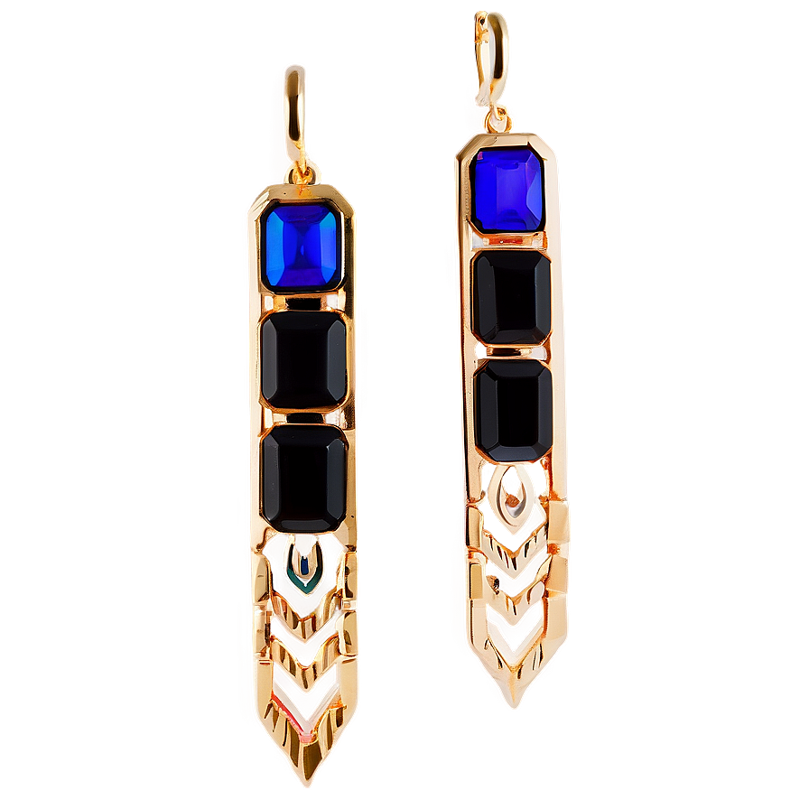 Bold Statement Earrings Png 06112024 PNG Image