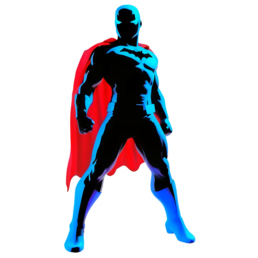 Bold Superhero Silhouette Png Nyd87 PNG Image