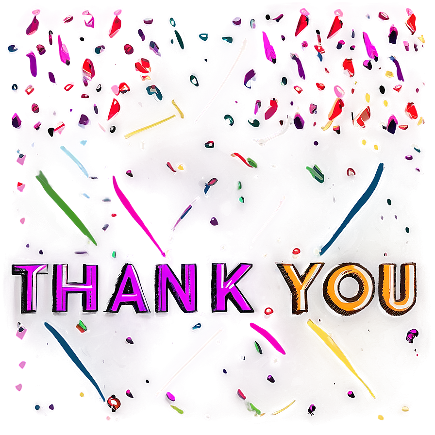 Bold Thank You Statement Png Ebe PNG Image