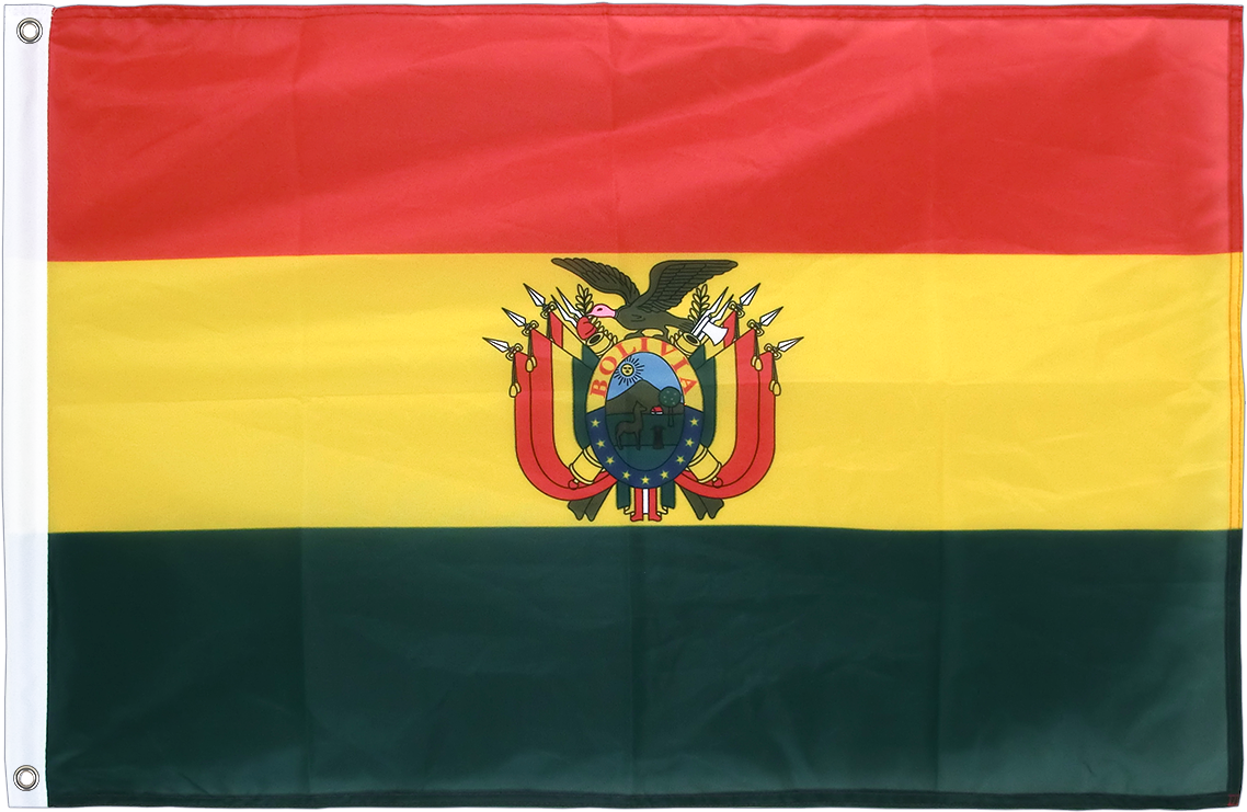 Bolivian National Flagwith Coatof Arms PNG Image