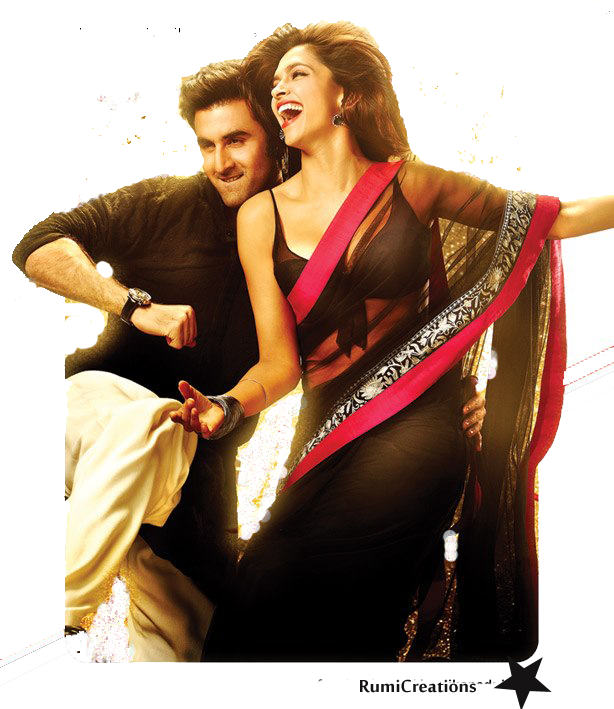 Bollywood Dance Pose Celebration PNG Image