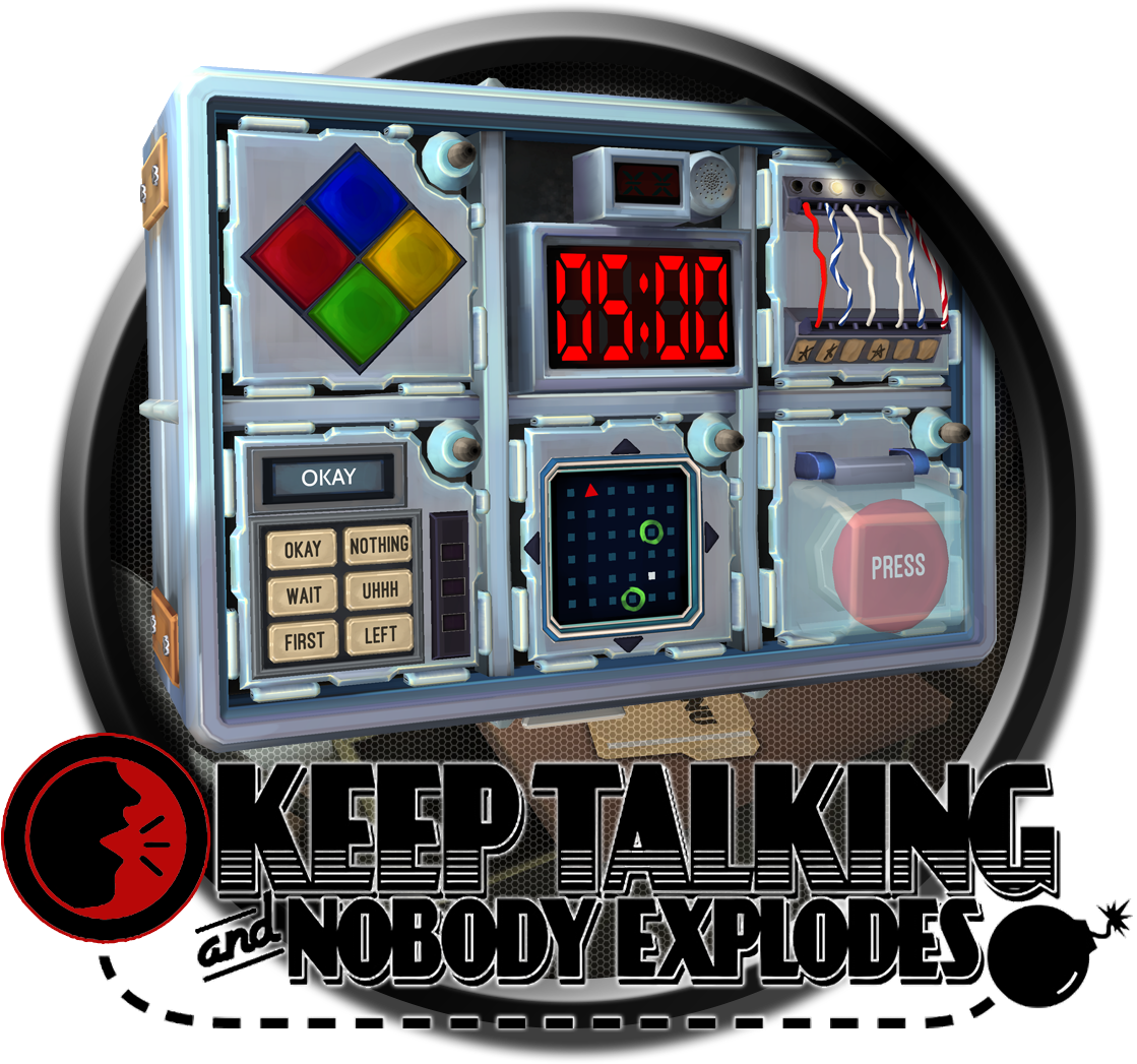 Bomb Defusal Game Keep Talkingand Nobody Explodes PNG Image